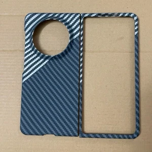 Luxury Fibre PU Leather Hybrid Back Case and Side Frame Cover For HONOR Magic V5 - Picture 1 of 22