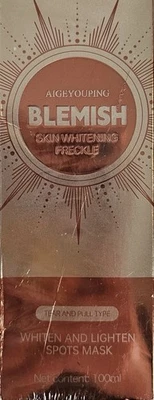 Aigeyouping Blemish Skin Whitening Freckle Lighten Spots Mask 100 mL - Image 1 of 3