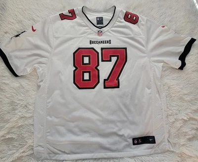 Camiseta de los Tampa Bay Buccaneers Rob Gronkowski para hombre 3xl blanca Nike NFL Foto 1 de 4