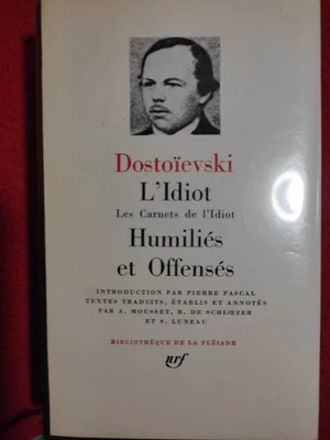 Livre ancien La Pleiade Dostoïevski " L'idiot " - Photo 1/2
