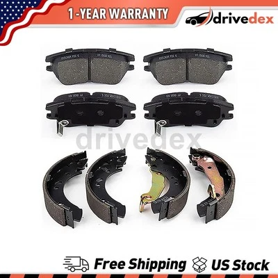 Pastillas de freno y zapatas semimetálicas delanteras traseras para Dodge Atos_V 2004 2005 2006 2007 Foto 1 de 4