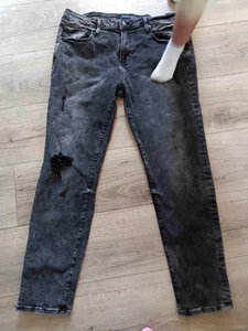 Aeropostale Gr. 36 X 32. Schwarze Distressed Skinny Jeans Herren - Bild 1 von 5