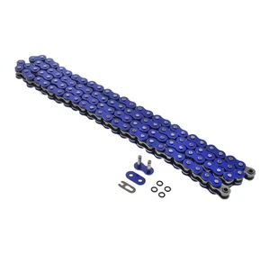 1990-1998 fits Suzuki RMX250 / 1990-93 Suzuki DR650S Blue O Ring Chain 520X114L - Picture 1 of 1