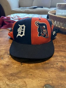 Sombrero de Lana Ajustado Detroit Tigers New Era 5950 Pro Cooperstown Collection Talla 8 - Imagen 1 de 16