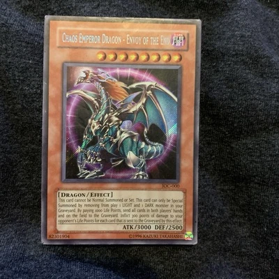 Yu-Gi-Oh! Card TCG Emperor Dragon Envoy of the End IOC-000 Secret Rare Unlimited - Image 1 of 3