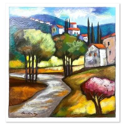 Slava Brodinsky, Paisaje Edición Limitada. Firmado a mano con carta de autenticidad Foto 1 de 2