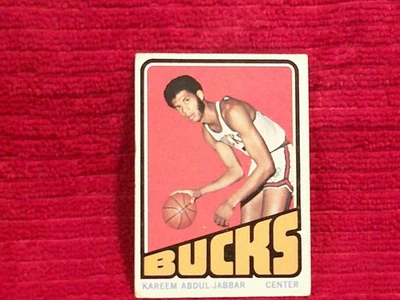 Vintage Collectible Topps 1972 Basketball KAREEM ABDUL-JABBAR 100 VG-EX - Image 1 of 4