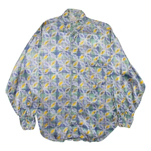 CLOSED Womens Shirt Blue Check Long Sleeve M - Picture 1 of 6