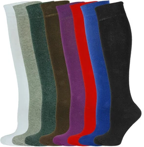 Mysocks Chaussettes Hautes Genoux Uni - Picture 1 of 14