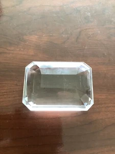 Tiffany & Co. Glas Briefbeschwerer ( Vintage ) Prägung ist klar  - Bild 1 von 4
