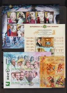 San Marino - Issues from 2004-05, Mint, NH, cat $ 37.00 - Picture 1 of 1