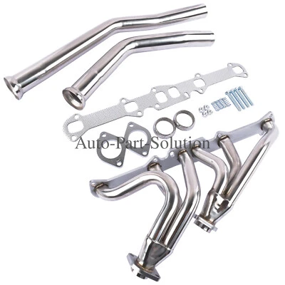 L6 144/170/200/250 CID Stainless Steel Performance Exhaust Headers for Ford - Image 1 of 4