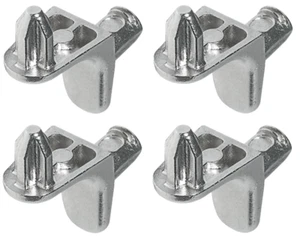 Häfele Fachbodenträger Set Ø 5 MM Veicolo Terra Fachträger Scaffale Con Pigna - Foto 1 di 4