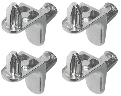 Häfele Fachbodenträger Set Ø 5 MM Veicolo Terra Fachträger Scaffale Con Pigna - Immagine 1 di 4