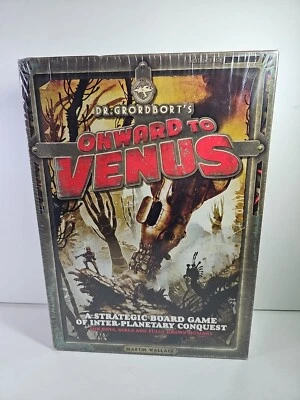 Dr. Grordbort‘s Onward to Venus Boardgame - Brand New - Sealed - Image 1 of 4
