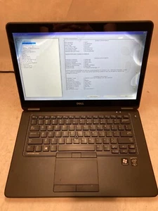 Dell Latitude E7450 Laptop 14" Intel Core i7 5th Gen DAMAGED SCREEN -PP - Picture 1 of 8