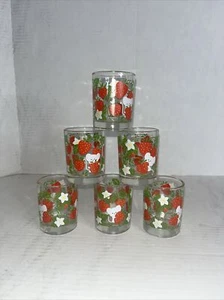 Vintage Hallmark Votiv Erdbeeren mit weißer Maus - Bild 1 von 4