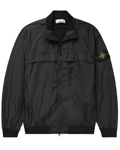 Stone Island Mens Garment Dyed Crinkle Reps R-NY Jacket Large Black - NWT - Picture 1 of 7