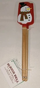 2 Feiertagsspachtel Holzgriffe ~ Frohe Weihnachten & Schneemann ~ Neu - Bild 1 von 2