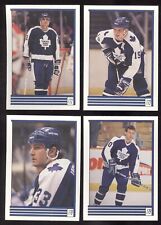1989-90 OPC 89-90 O PEE CHEE STICKERS & BACK CARDS NHL HOCKEY 1-270 SEE LIST