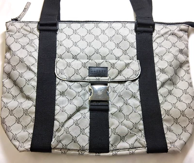 Bolso de Mano Lauren Ralph Lauren Nylon Logo Cartera de Hombro-17" de Ancho-Usado Foto 1 de 4