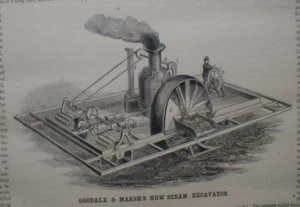 Excavator-Steam Powered 1860 New York Apartment Plans - Picture 1 of 1