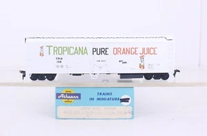 HO Scale Athearn Bev-Bel Tropicana 50’ Mechanical Reefer TPIX 158 Built - Picture 1 of 9