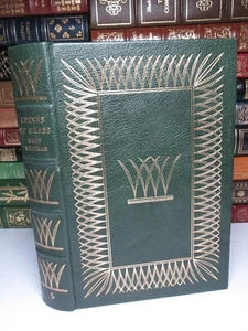 WALT WHITMAN Leaves of Grass EASTON PRESS '77 Book Leather Fine Binding Kent AEG - Picture 1 of 10