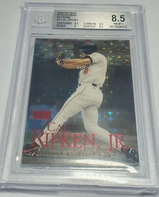2000 SkyBox Premium Star Rubies Extreme Cal Ripken Jr. SP Rare HOF 39/50 POP 1  - Изображение 1 из 2