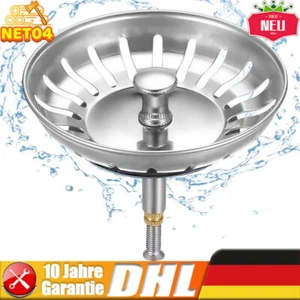 Abflussstopfen küchenspüle Spüle Siebkörbchen Siebkorbventil Siebkörbchen 79MM - Bild 1 von 10