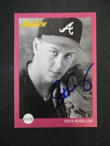 STEVE AVERY 1991 STUDIO handsigniertes Autogramm #141 - Bild 1 von 2