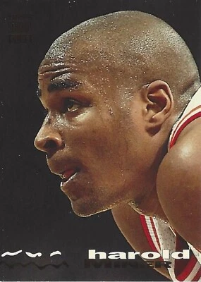 1993-94 Topps Stadium Club Basketball #86 Harold Miner Miami Heat - Image 1 of 2