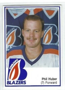 1987-88 Kamloops Blazers (WHL) Phil Huber
