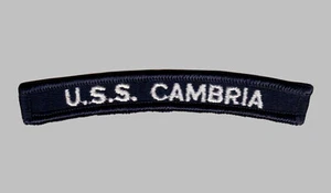 US Navy APA-36 USS Cambria Attack Transport UIM Shoulder Rocker Tab (01-07) - Bild 1 von 1