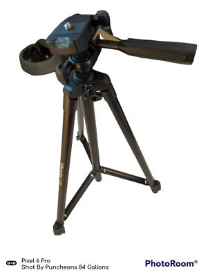 UBEESIZE 50" Tripod Stand Aluminum Lightweight Tripod for Camera and Phone CT50 - Image 1 of 4