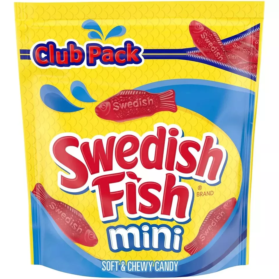 Swedish Fish Soft Chewy Candy Original 3 5pound BULK Bag