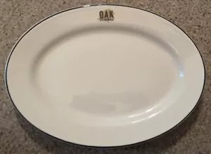 OAK Steakhouse 15 1/2 Inch Dinner Plate Homer Laughlin China - Picture 1 of 4
