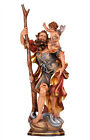 Saint Christopher Statue Wood Carved