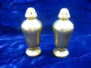 PICKARD Rose & Daisy 22k GOLD Encrusted Salt & Pepper shaker set MCM - Picture 1 of 5