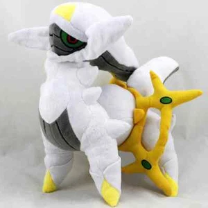 LEGENDS Arceus Legendary Trio 10" Plush Toy Cartoon Game Stuffed Animal Teddy - Picture 1 of 4