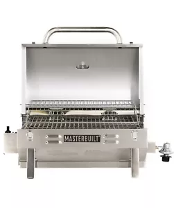 Masterbuilt Stainless Steel Liquid Propane Portable Gas Grill MB20030819 - Picture 1 of 8