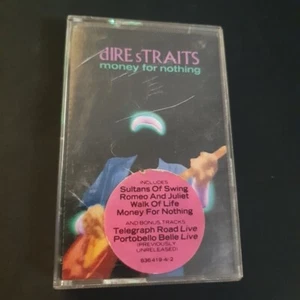 Dire Straits Money For Nothing Cassette Tape 1988 Vertigo Records 12 Track P20 - Picture 1 of 1