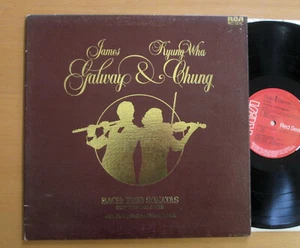 RL 25280 Kyung Wha Chung James Galway Bach Trio Sonatas RCA Gatefold NM - Picture 1 of 4