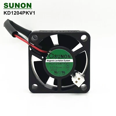 For SUNON KD1204PKV1 12V 1.2W 7200Rpm 4020 4CM Two-wire Magnetic Suspension Fan - Image 1 of 4