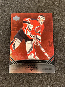 2006-07 Upper Deck Black Diamond MARTIN BRODEUR Ruby Red Parallel /100 SP