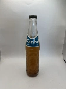 Botella de refresco sellada de pomelo imitación Fanta 1969 completa de colección de 10 OZ rara - Imagen 1 de 6