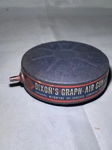 Vintage Dixon’s Graph Air Gun round tin Graphite Automotive - Picture 1 of 7