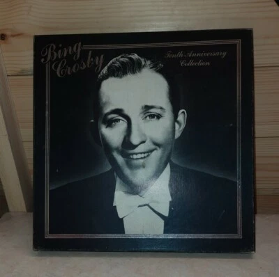 Bing Crosby tenth anniversary collection 3 cassette tapes box set - Image 1 of 4