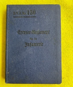 1906 German Drill Regulations for the Infantry manual (German text) D.V.E.Nr 13 - Picture 1 of 9