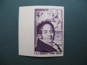 Timbre Monaco Non dentelé 1948 N° 318 A la mémoire du sculpteur FJ. Bosio - Picture 1 of 2